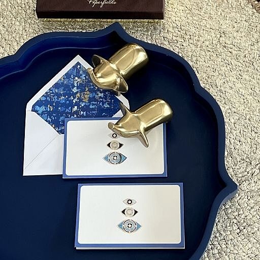 EVIL EYE FOLDED PREMIUM CARDS