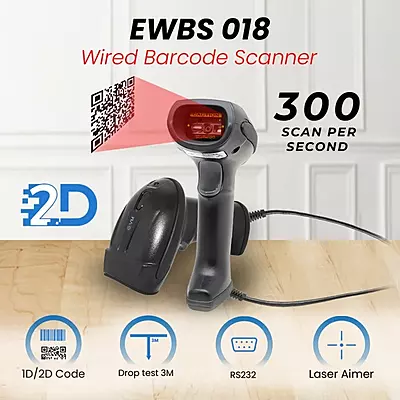 BARCODE SCANNER EVM 2D (EWBS-018)