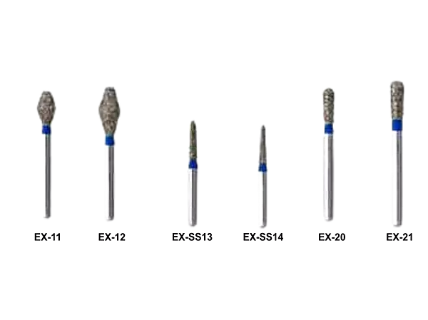 Mani Diamond Burs - EX Series
