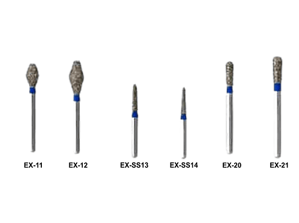 Mani Diamond Burs - EX Series