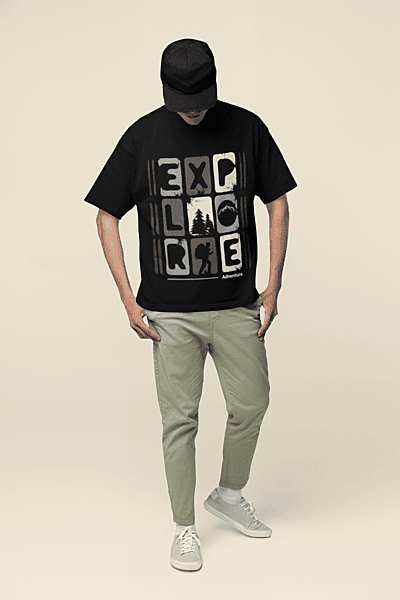 Explore oversized t-shirt