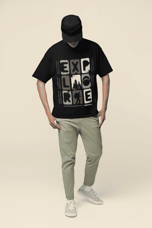 Explore oversized t-shirt