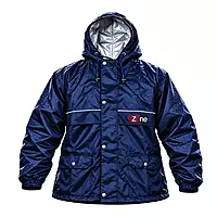 Real E-Zone | Nylon Double Layer | Rainwear Suit | (Pant & Jacket) | Navy Blue