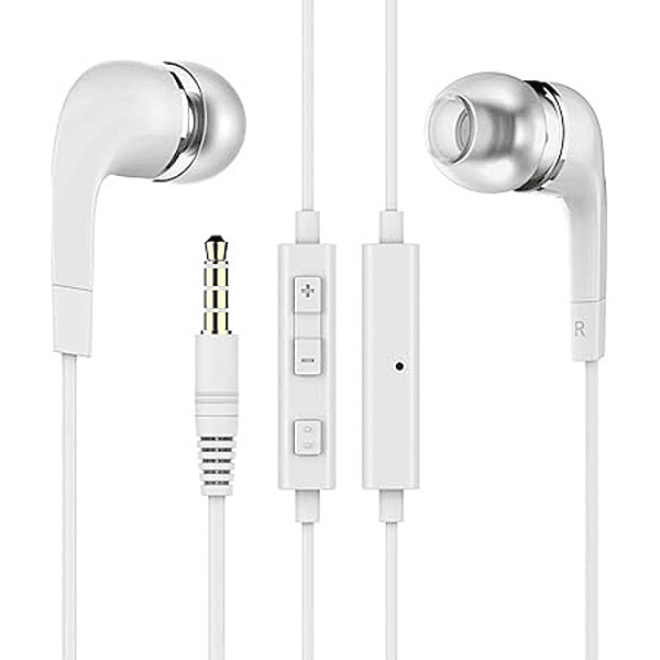 ZigDeal EHS64 Earphones – Wired In-Ear Headphones | High-Quality Sound | Comfortable Fit