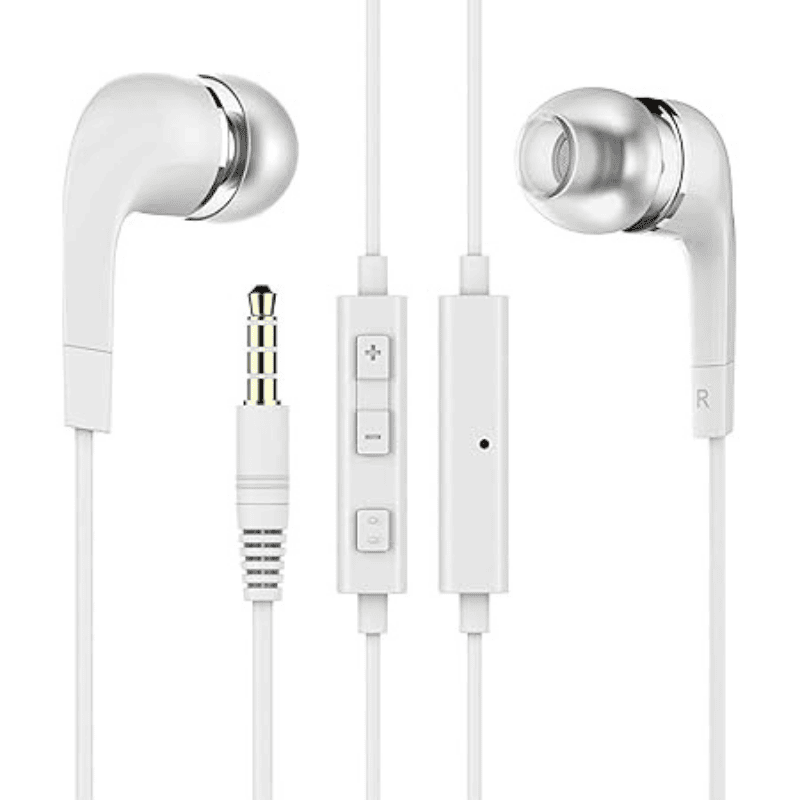 ZigDeal EHS64 Earphones – Wired In-Ear Headphones | High-Quality Sound | Comfortable Fit