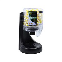 Earplug Dispenser with Base for 250 Pairs of Uncorded Earplugs (Without Earplugs)