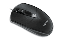 Intex ECO-6 Wired USB Optical Mouse Plus | High Precision, Ergonomic Design, Plug & Play USB 2.0, Compatible with Laptop, Desktop & PC (Black)