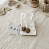 Natural seed balls containing a mix of seeds for eco-friendly planting Natural seed balls containing a mix of seeds for eco-friendly planting