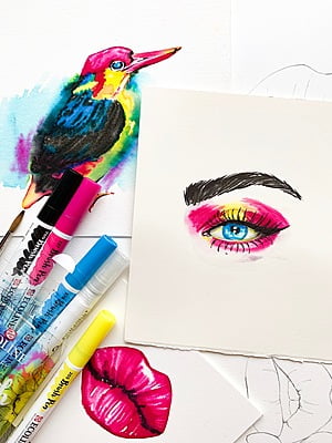 ROYAL TALENS ECOLINE WATERCOLOR BRUSH PENS ROYAL TALENS ECOLINE WATERCOLOR BRUSH PENS