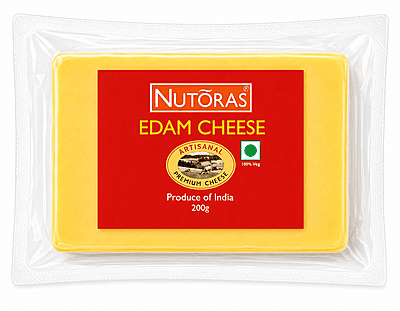 Nutoras Cheese Edam  Block 200G