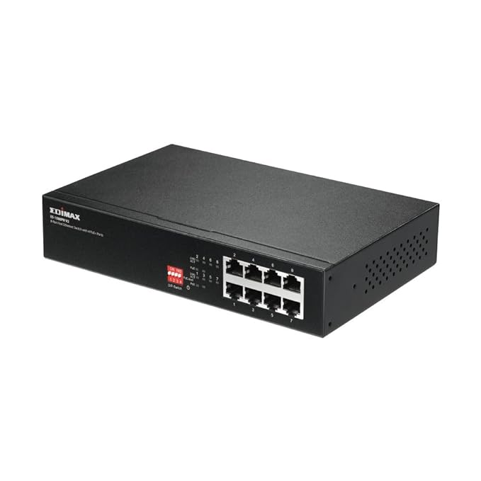 EDIMAX 8P FAST ETHERNET SWITCH+4POE EDIMAX 8P FAST ETHERNET SWITCH+4POE