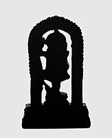 Eelika Ram Lalla Idol (Black) Polyresin – 6 Inch