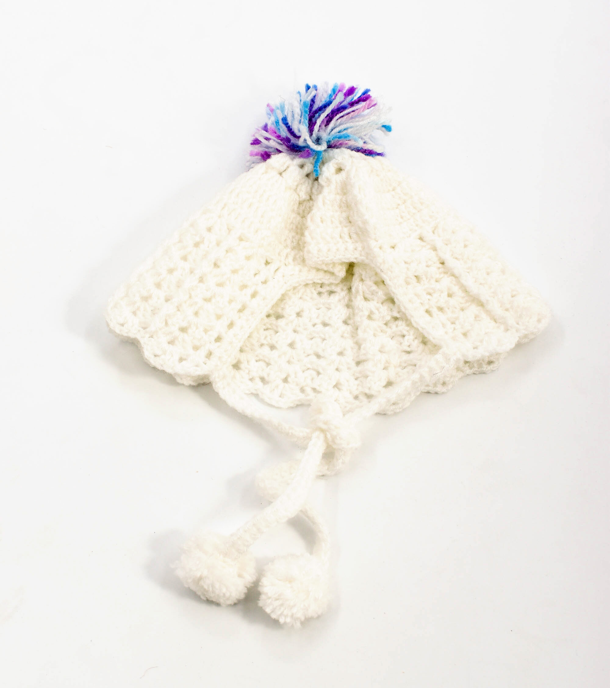 Handknitted frock, sweater, cap for kids between 6 months to 1 years