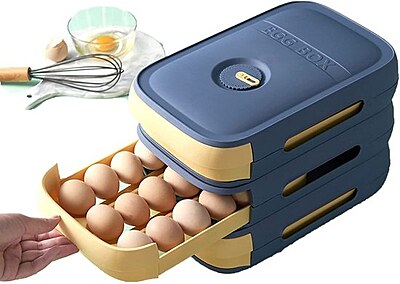 Egg Storage Drawer Box Pack of 1 Egg Storage Drawer Box Pack of 1
