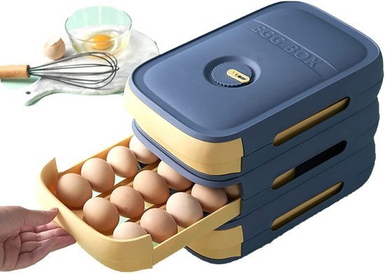 Egg Storage Drawer Box Pack of 1 Egg Storage Drawer Box Pack of 1