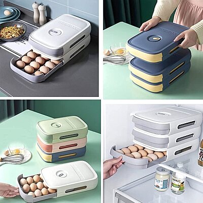 Egg Storage Drawer Box Pack of 1 Egg Storage Drawer Box Pack of 1