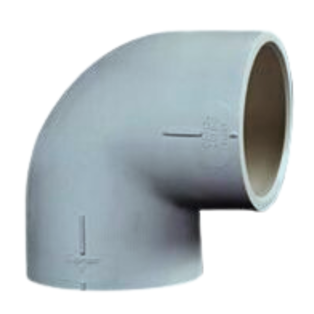 Elbow (PVC), 40 mm, 1-1/4" Inch, 10 Kg, Agriculture PVC Fittings