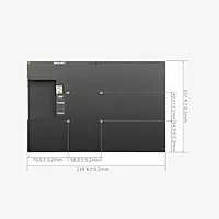 Elecrow 10.1 inch IPS 1280×800 Touchscreen Display Monitor with Acrylic Case