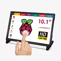 Elecrow 10.1 inch IPS 1280×800 Touchscreen Display Monitor with Acrylic Case