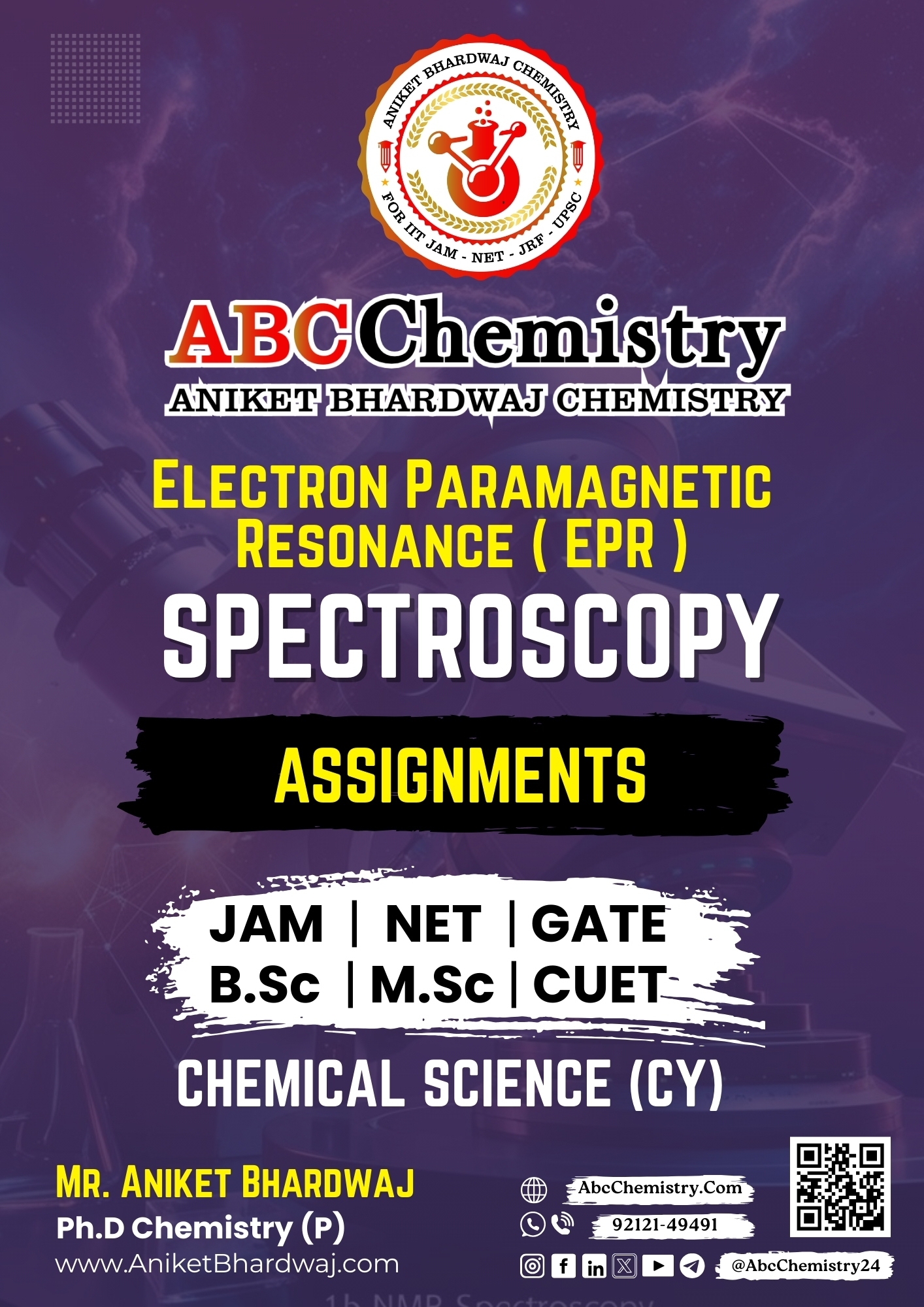 Electron Paramagnetic Resonance ( EPR ) Study Material