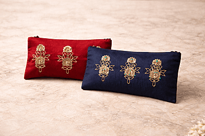 Zardozi Zip Pouch