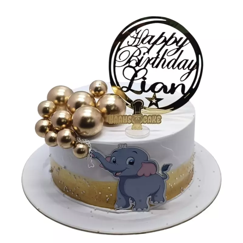 Elephant Theme Cake