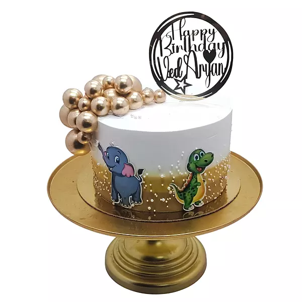 Elephant-themed birthday