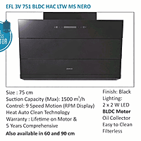 Kitchen Hood Elica 75 EFL__ __FL_ HAC Touch MS 0751 ____-1500 BK Nero _MS ----- LTW_3V_BLDC-02