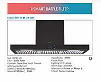 Kitchen Hood Elica 90 Ismart _BF_ NAC Touch MS 0000 220-240 VAC 50/60 Hz UpTo 2500 RPM BK Spot LTW H6 Kitchen Hood Elica 90 Ismart _BF_ NAC Touch MS 0000 220-240 VAC 50/60 Hz UpTo 2500 RPM BK Spot LTW H6