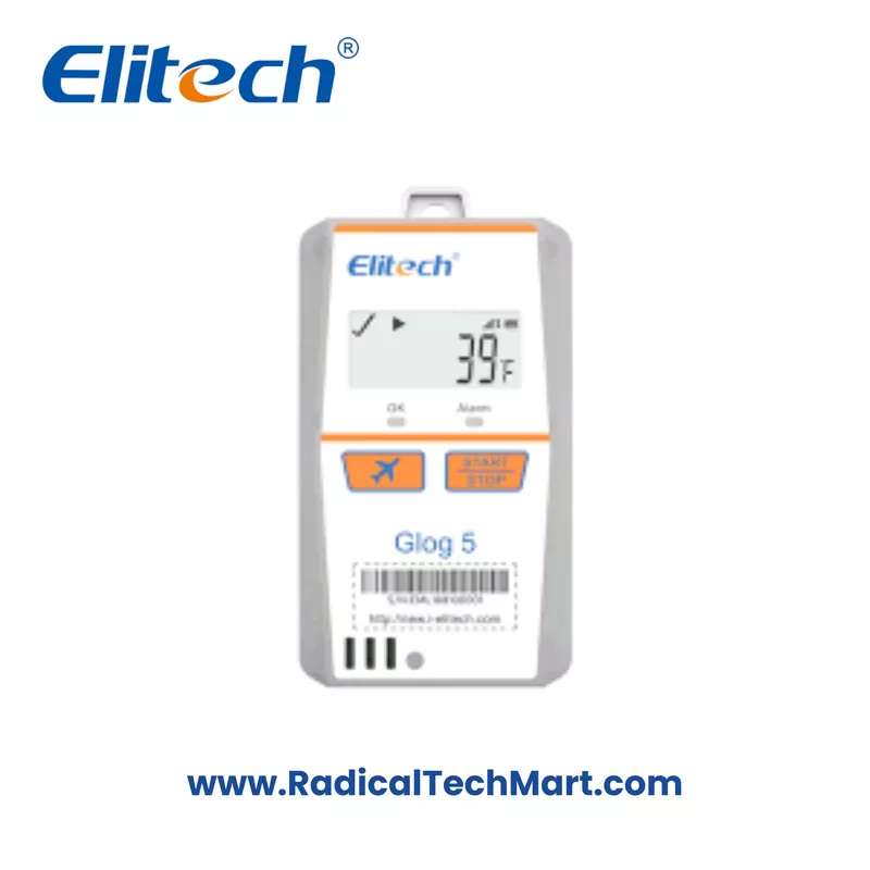 Elitech Glog-5TH 4G IoT Temperature & Humidity Data Logger with Shadow Recording