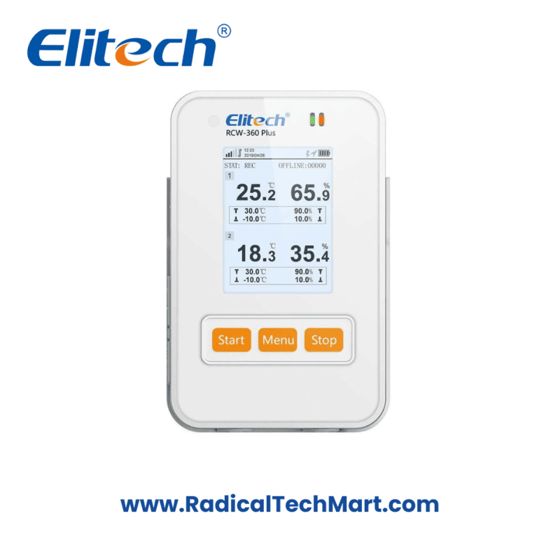Elitech RCW-360 Plus 4G WiFi Temperature Data Logger with External Sensor