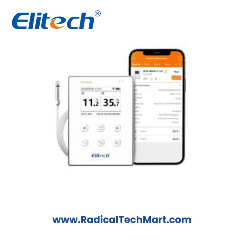 Elitech RCW 800W THE – WiFi Temperature and Humidity Data Logger with External Sensor