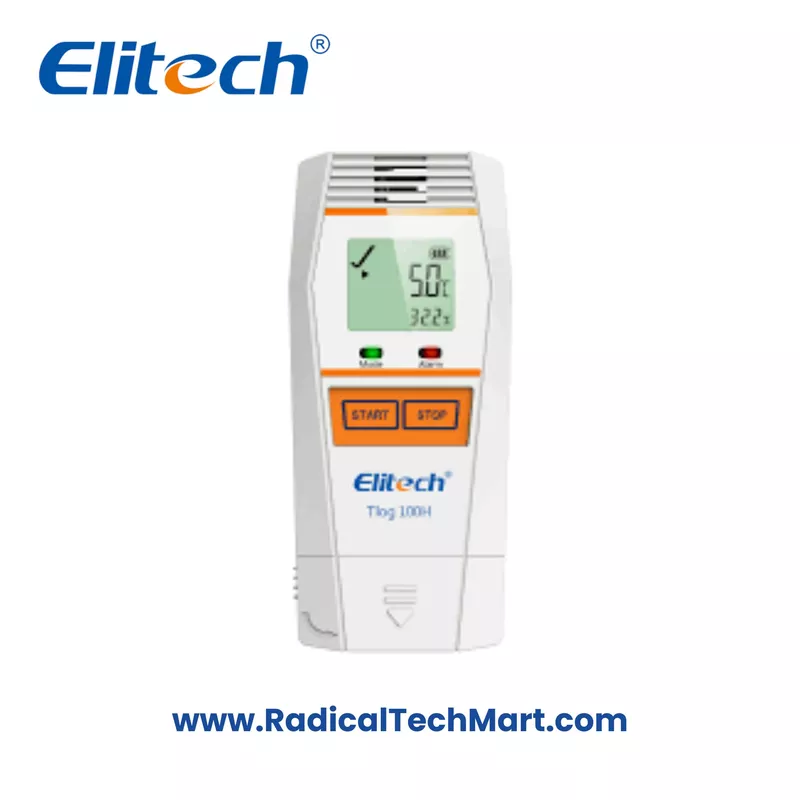 Elitech Tlog-B100EH Wireless Temperature and Humidity Data Logger with External Sensor