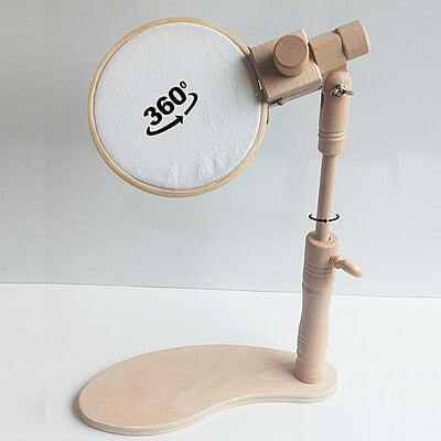 Embroidery Hoop Lap Stand