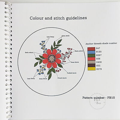 Embroidery Pattern Floral Book Embroidery Pattern Floral Book