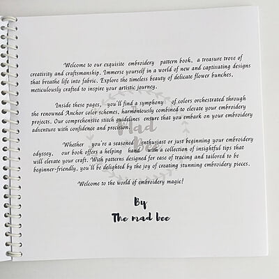 Embroidery Pattern Floral Book Embroidery Pattern Floral Book