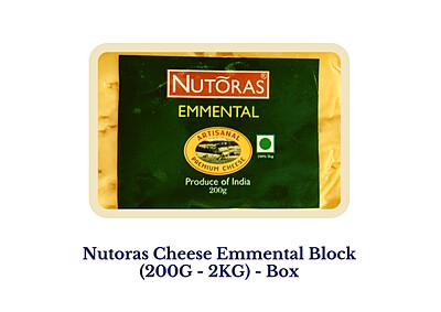 Nutoras Cheese Emmental Block (200G - 2KG)