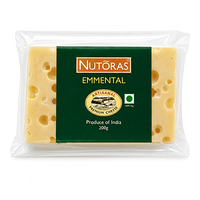 Nutoras Cheese Emmental  Block 200G