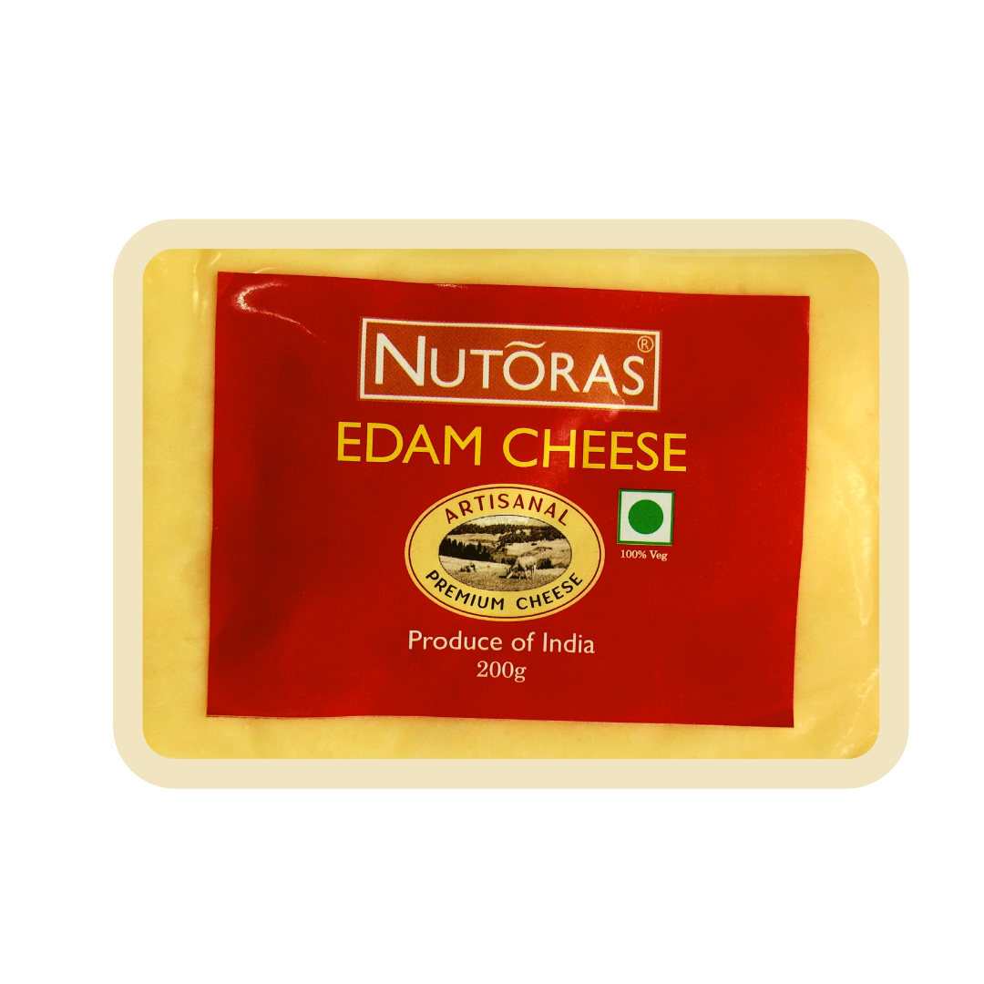Nutoras Cheese Edam Block 200g Nutoras Cheese Edam Block 200g