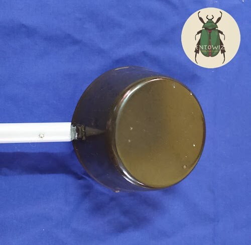 Larval Collection Enamel Dipper Fixed Handle - LI.MR.23