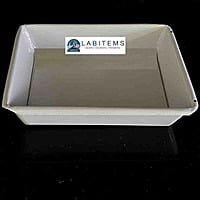 Dissection tray with powder coated metal and reusable foam