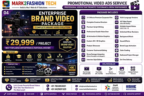 Enterprise Brand Video Package