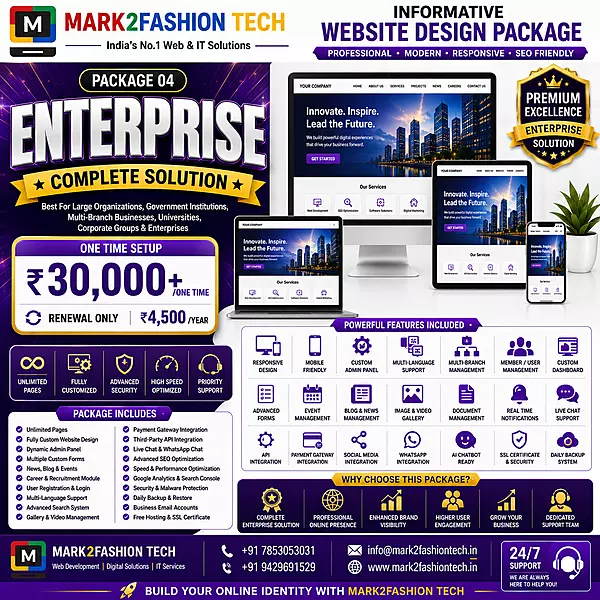 Enterprise Business Website