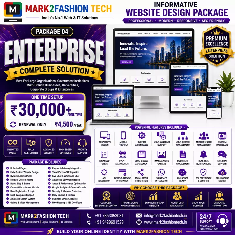 Enterprise Business Website