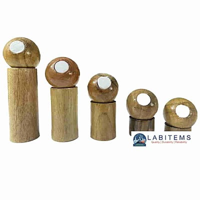 entoballs made of wood for viewing insects from different sides