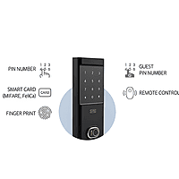 Epic ES - F501H Digital Door Locks With Pin Number, Rfid Card, Finger print, Smart App