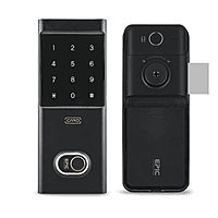 Epic ES - FF731G Digital Door Locks with Pin Number, Entry Option, Rfid Card, Fingerprint (Outer / Inner Body), Mechanical Key, Smart App