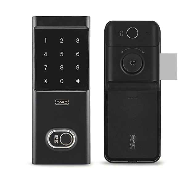 Epic ES - FF731G Digital Door Locks with Pin Number, Entry Option, Rfid Card, Fingerprint (Outer / Inner Body), Mechanical Key, Smart App
