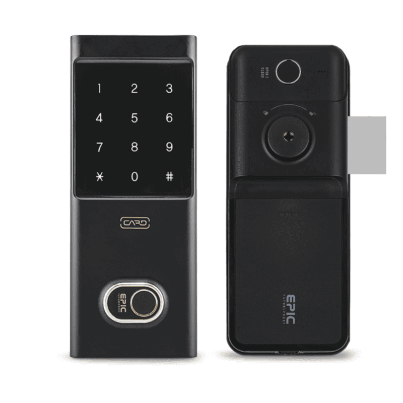 Epic ES - FF731G Digital Door Locks with Pin Number, Entry Option, Rfid Card, Fingerprint (Outer / Inner Body), Mechanical Key, Smart App