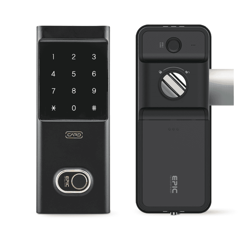 Epic ES - F501D Digital Door Locks With Pin Number, Rfid Card, Finger print, Smart App